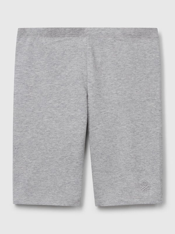 Legging court en coton stretch Filles