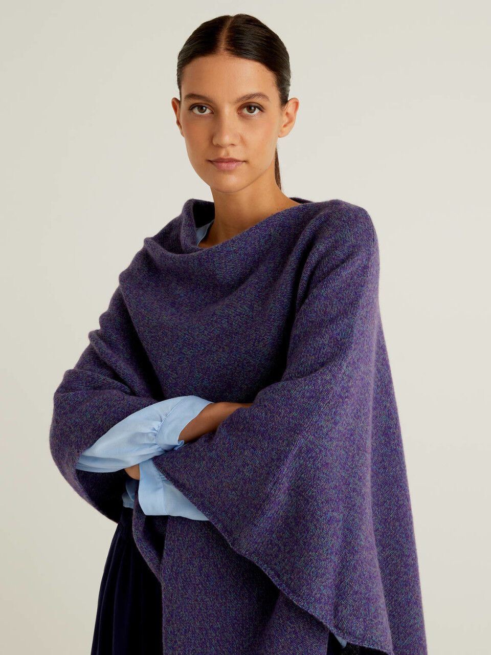 Cape et Poncho Mailles Femme Collection