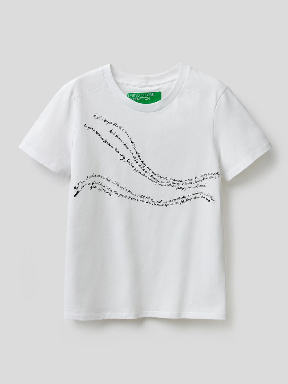 T-shirt en coton bio avec imprimé image number 1
