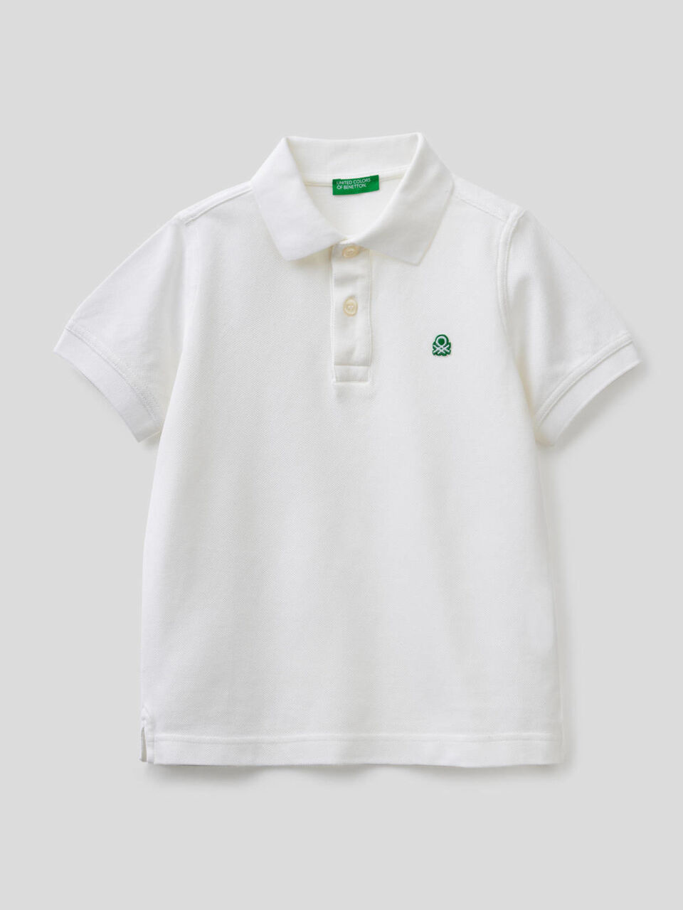 Polo en pur coton piqué image number 1