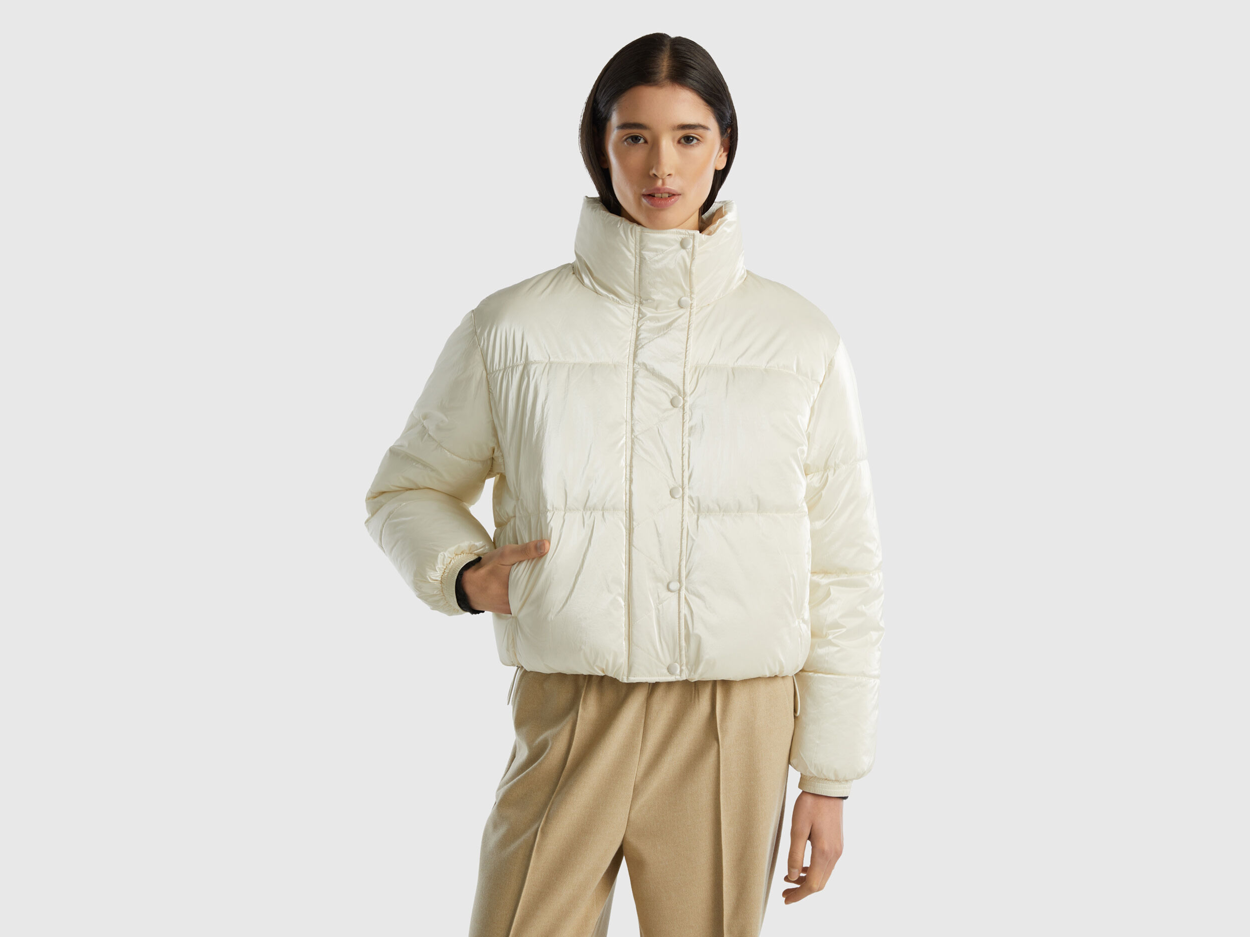 Doudoune discount femme benetton