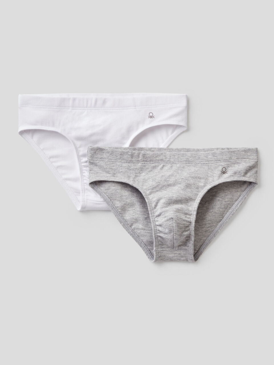 Deux slips en coton stretch image number 1