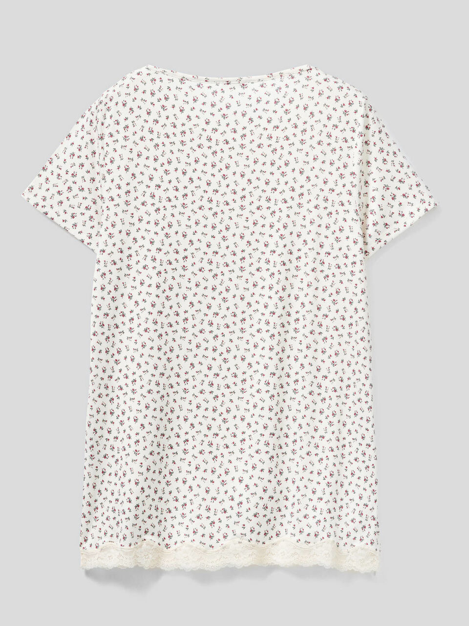 T-shirt à motif en viscose durable image number 2