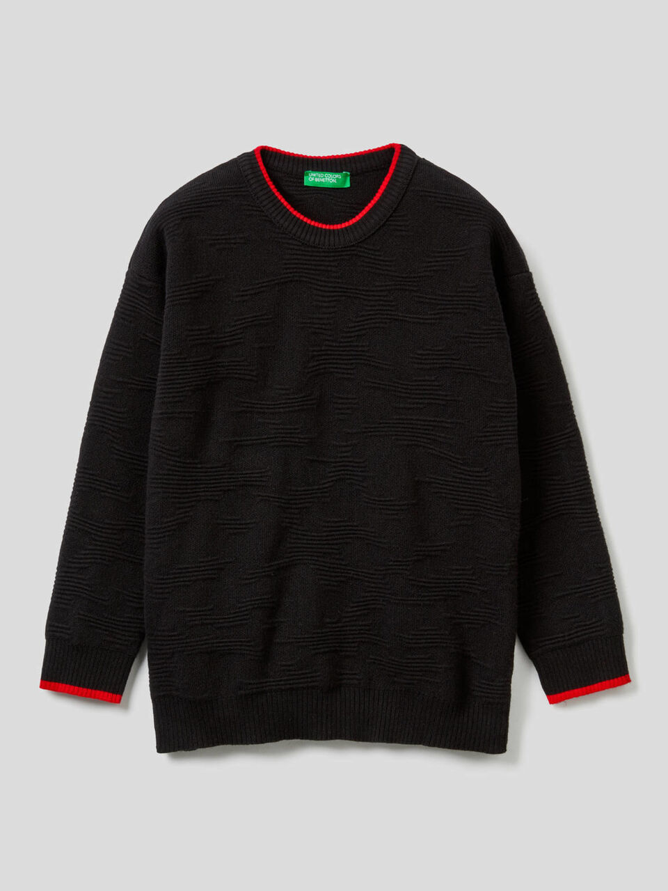 Pull travaillé 100 % coton image number 1