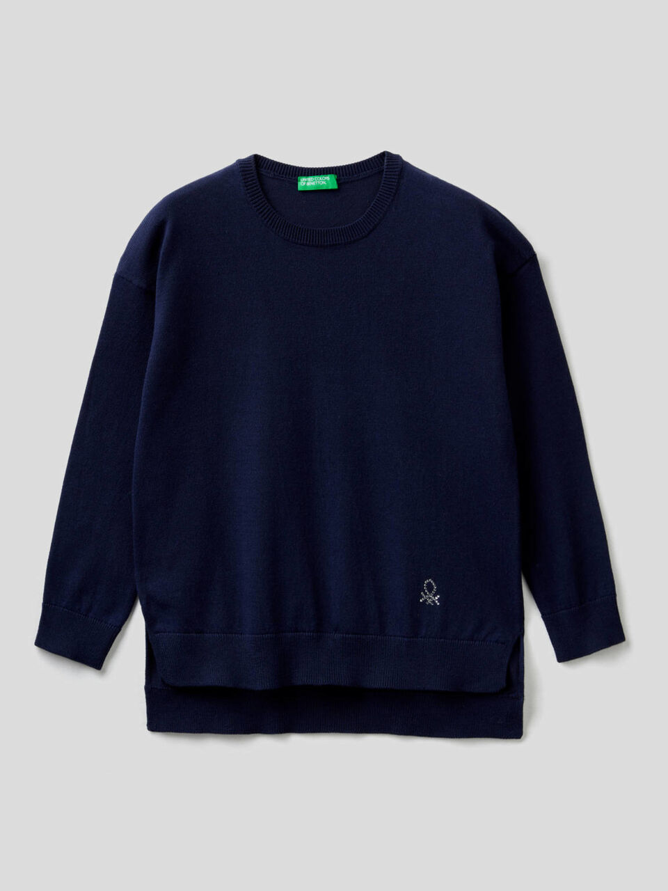 Pull avec logo en strass image number 1