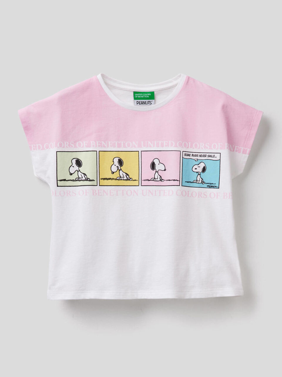 T-shirt imprimé Peanuts en 100% coton image number 1