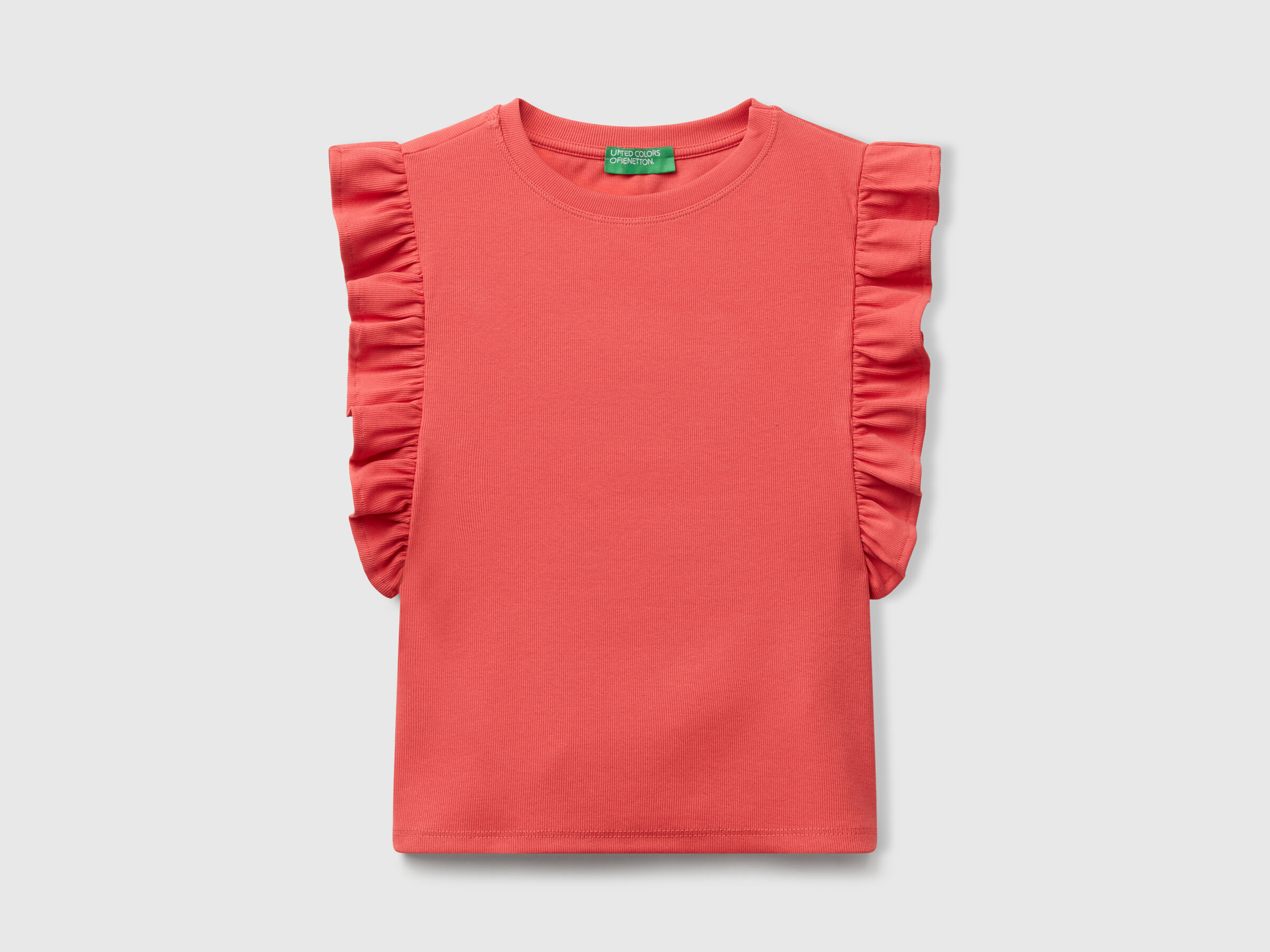 SLEEVELESS SWEATER Femme image number 2