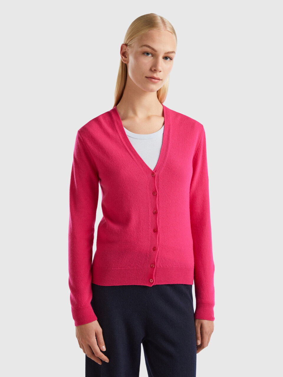Pulls Sans Manches Laine M rinos Femme 2024 Benetton