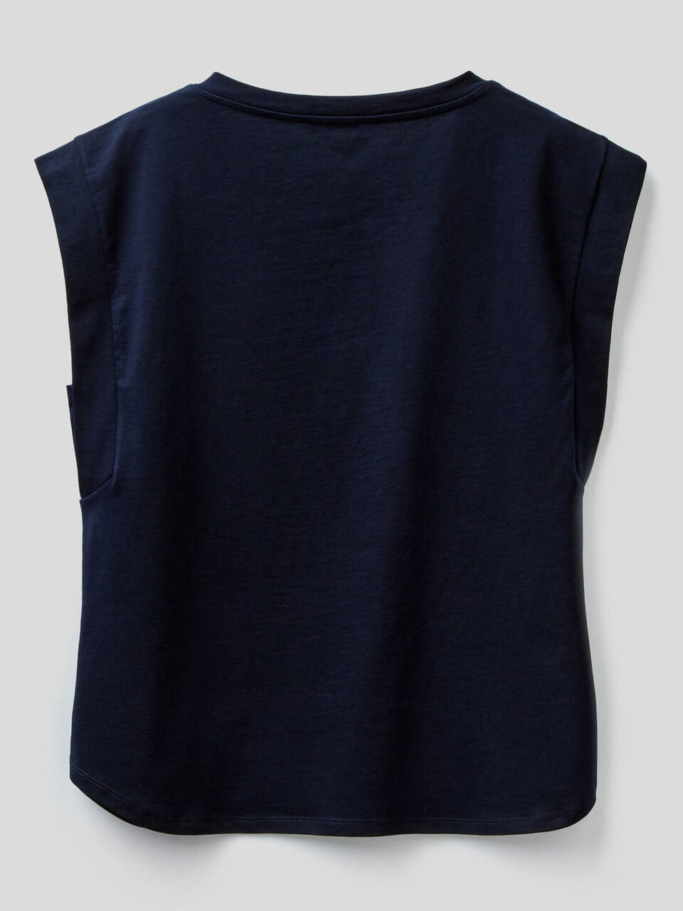 T-shirt en coton avec mancherons image number 2