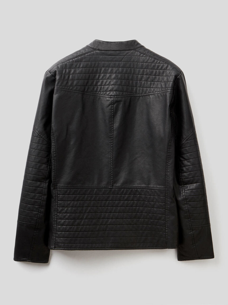 Blouson biker coupe slim image number 2