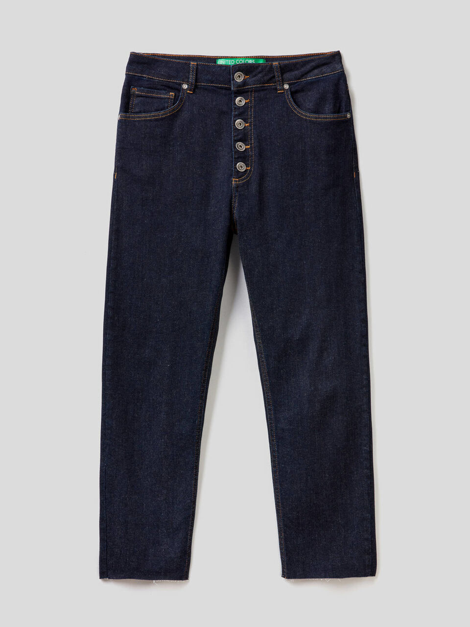 Jeans cinq poches mom fit image number 1