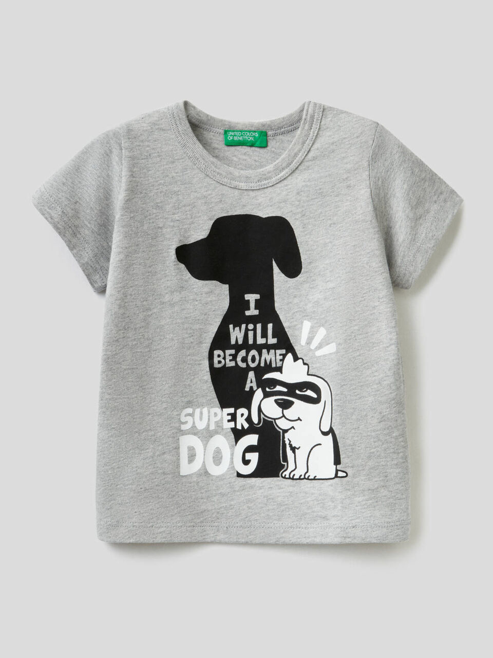 T-shirt 100% coton avec grand imprimé image number 1