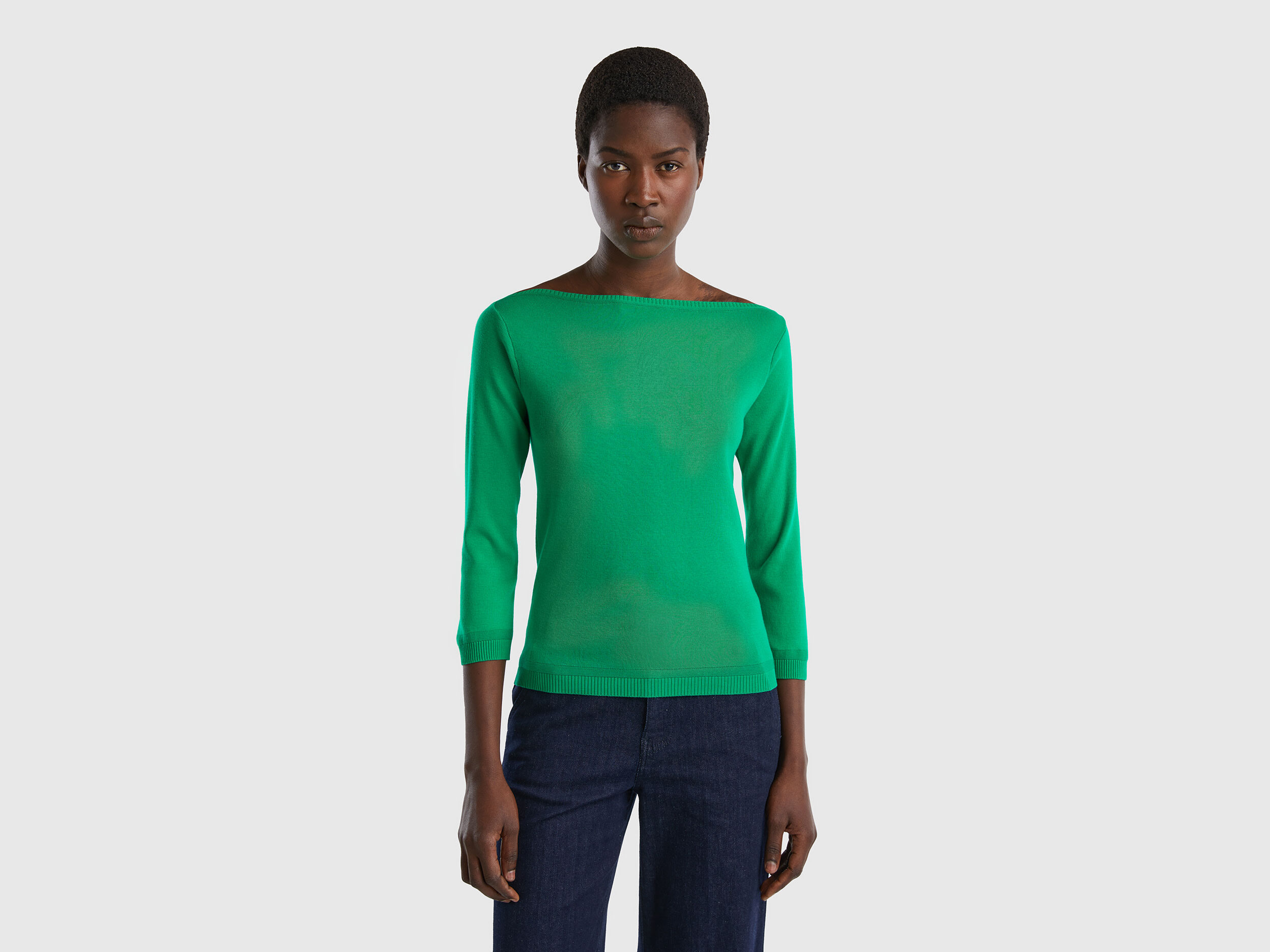 Pull deals encolure bateau
