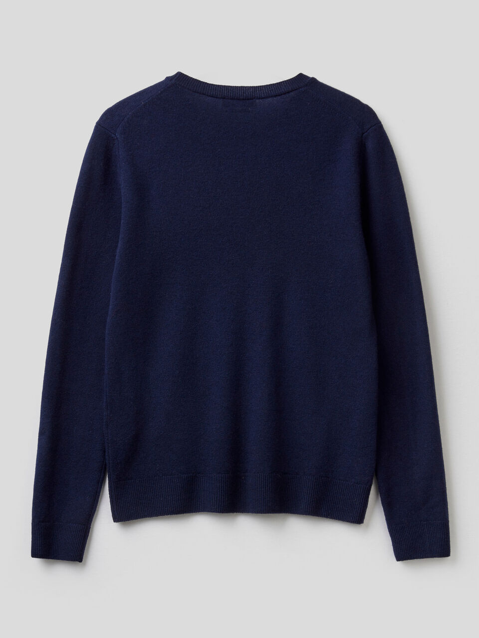 Pull col rond en pure laine vierge image number 2