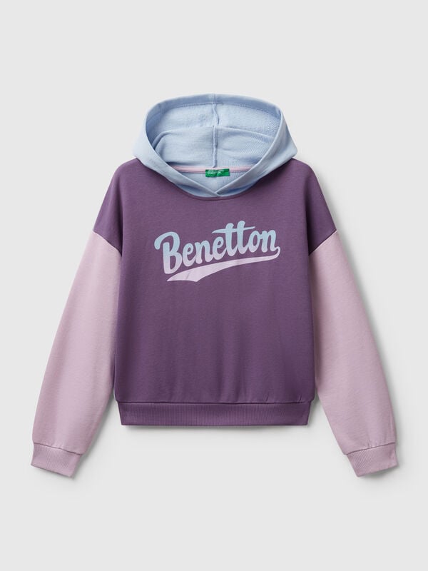 Sweat à capuche imprimé Filles