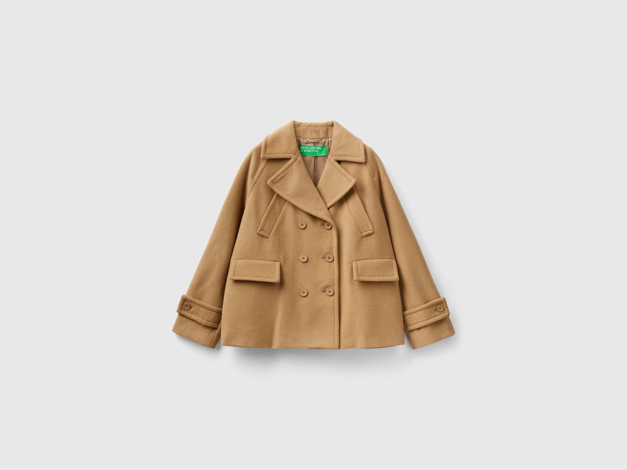 Manteau discount camel court
