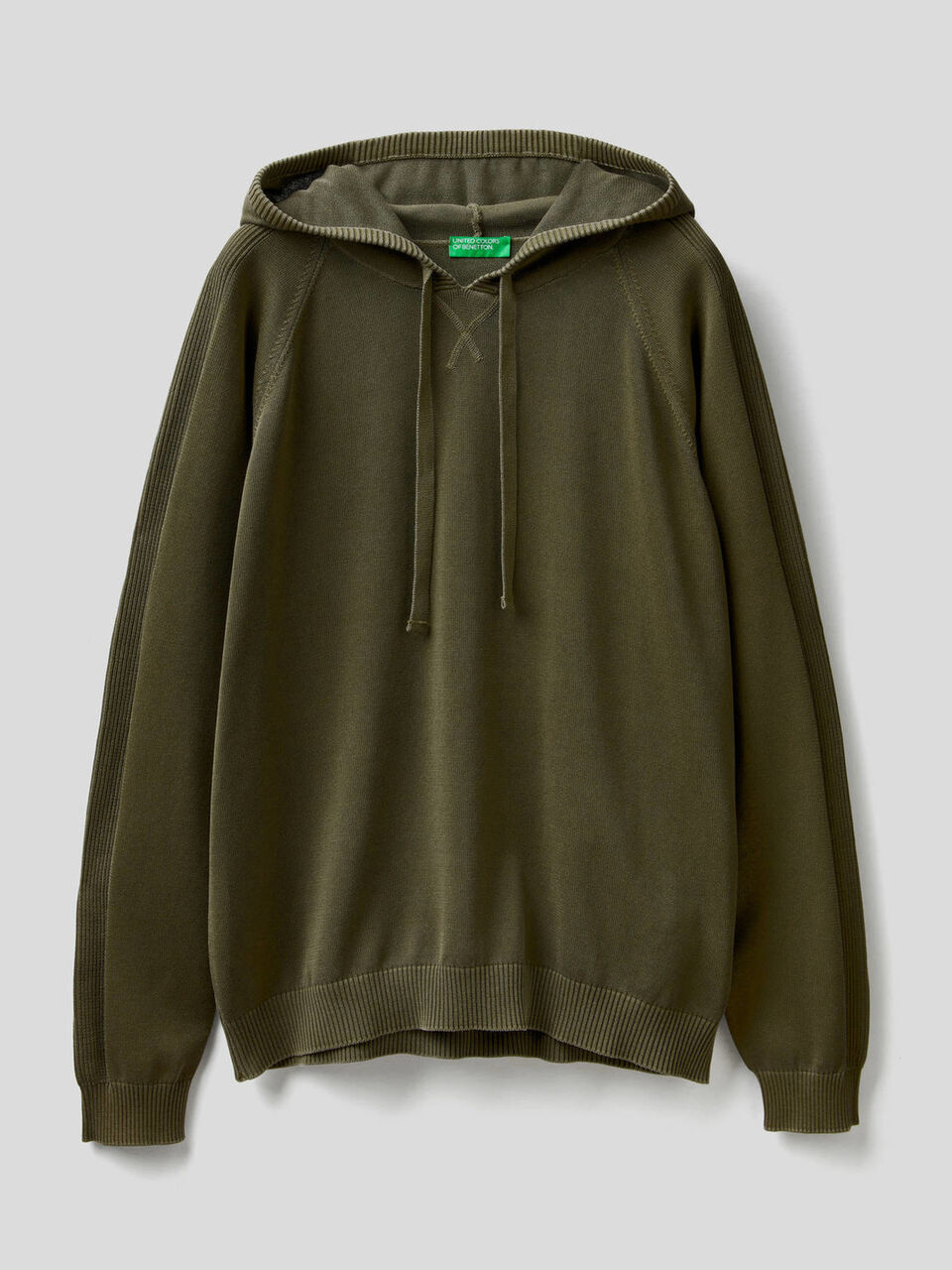 Pull en pur coton avec capuche image number 1