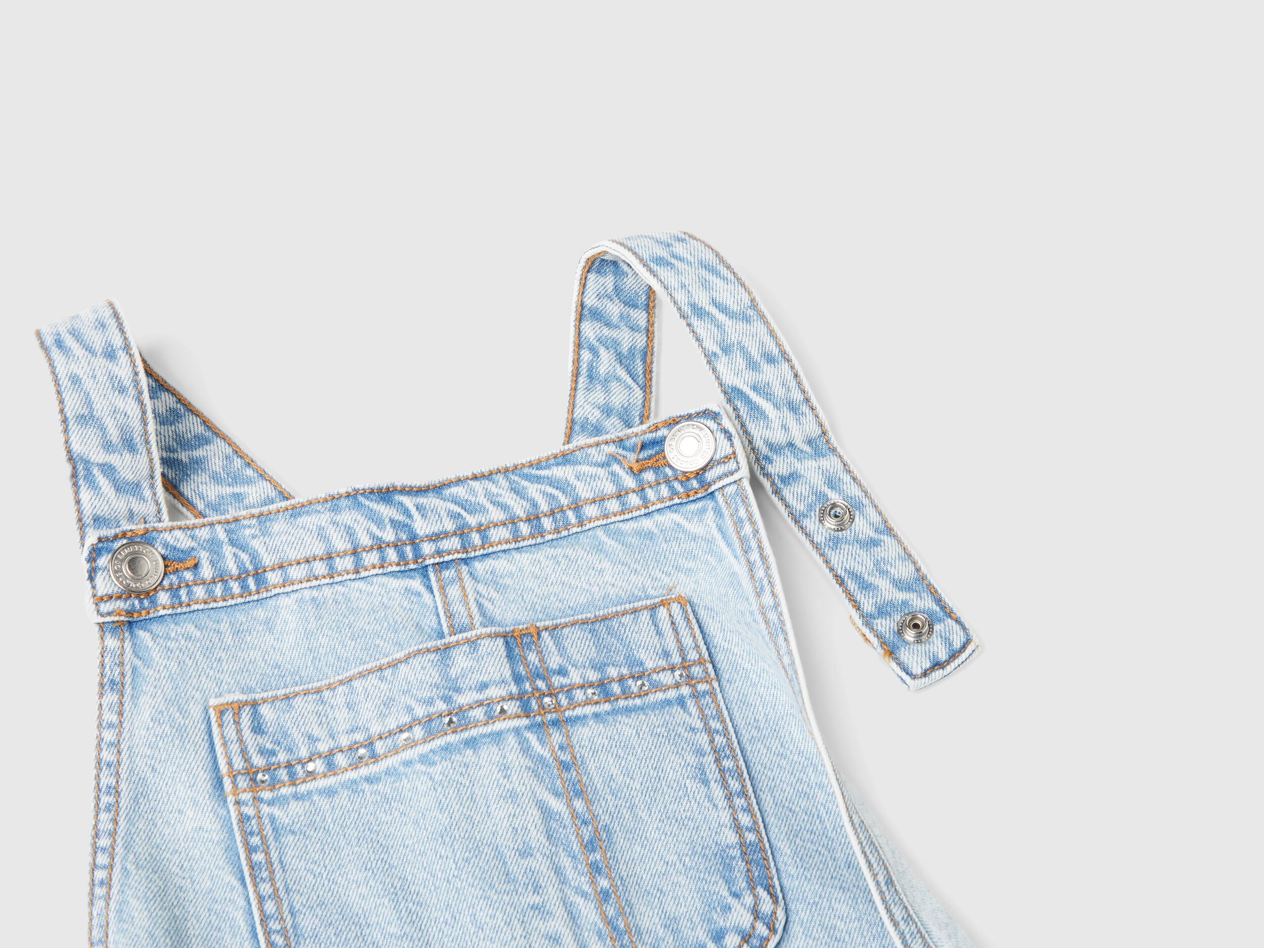 Salopette jeans benetton 2025
