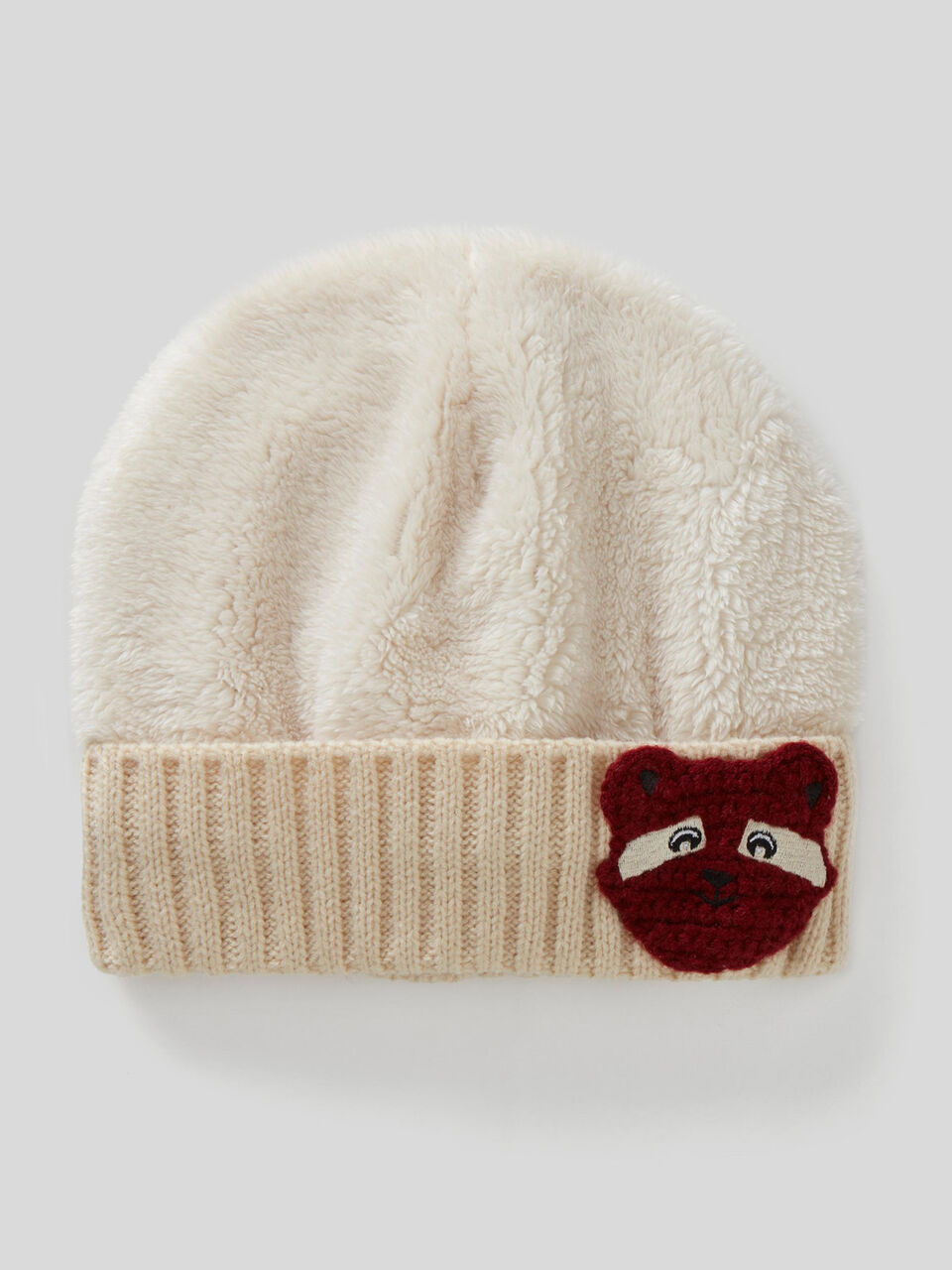 Bonnet avec revers et patch image number 1