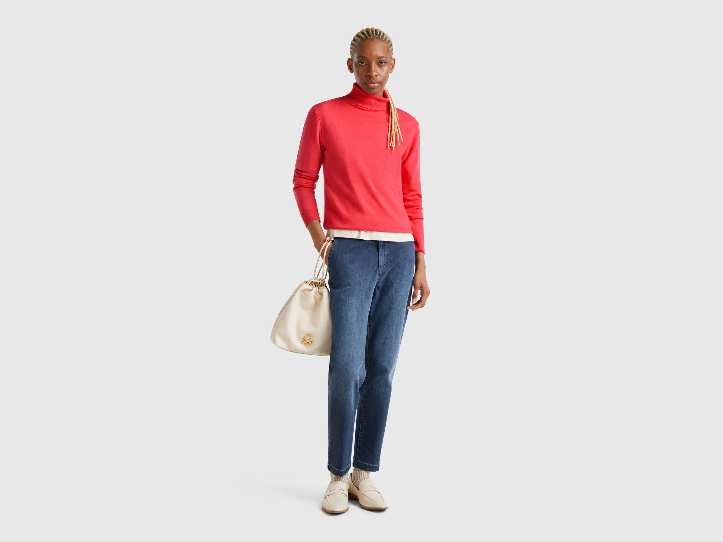 TURTLE NECK SWEATER Femme image number 2