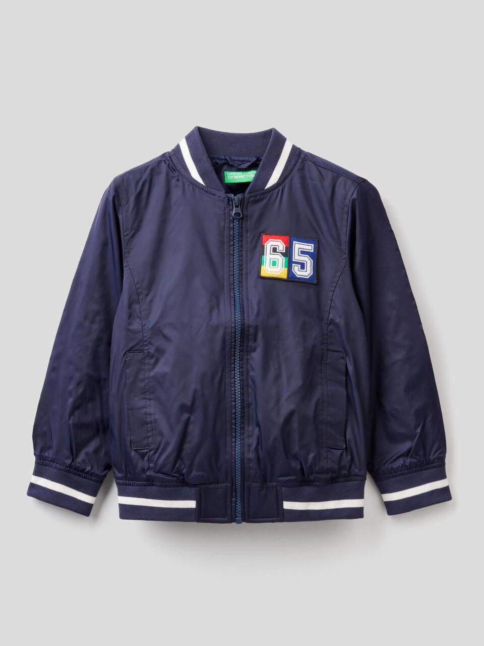 Blouson style collège en tissu technique image number 1