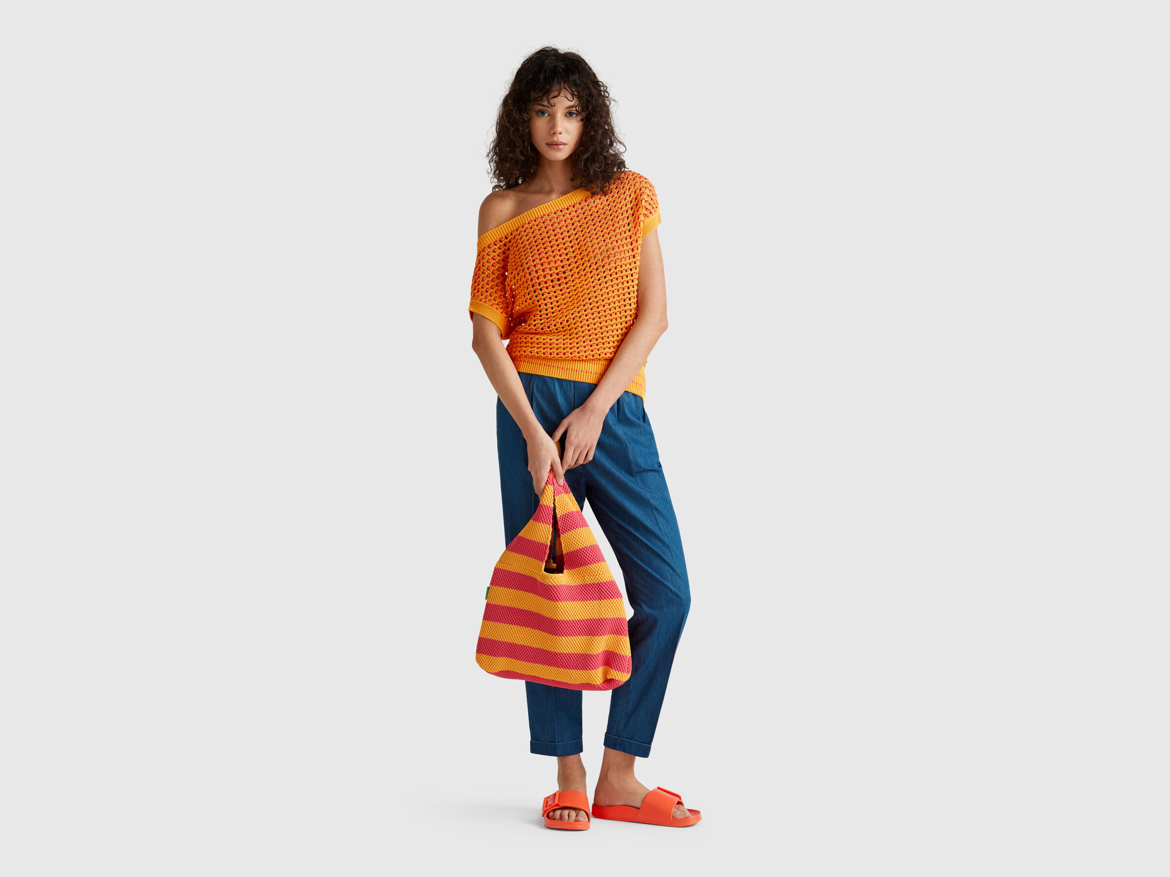 BOAT-NECK SWEATER. Femme image number 2