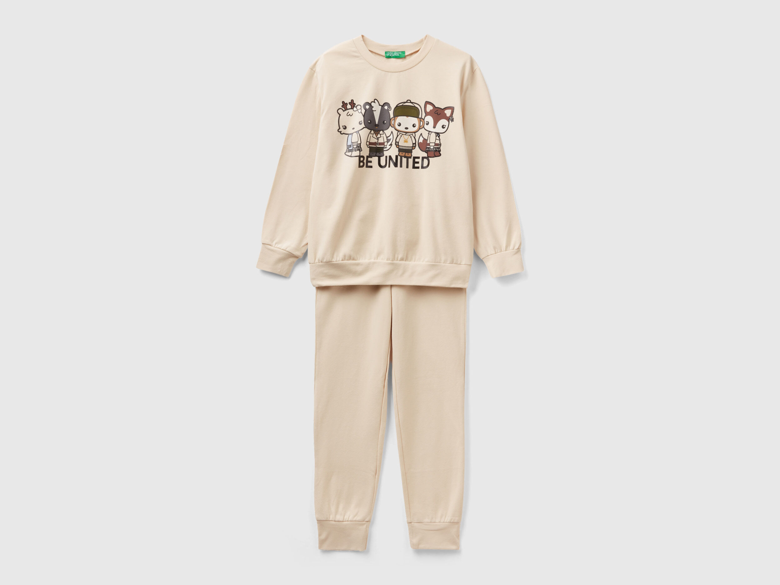 Pyjama mascotte en coton stretch