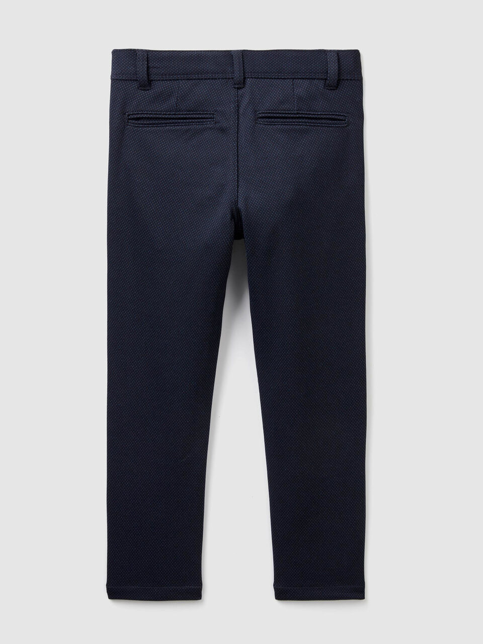 Pantalon jacquard coupe slim image number 2