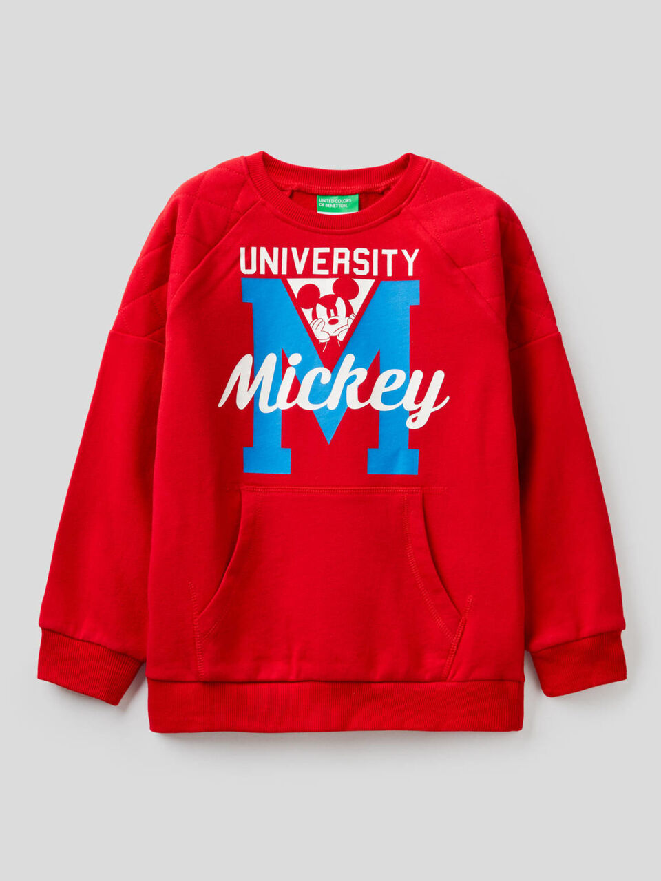 Sweat Mickey à détail matelassé image number 1