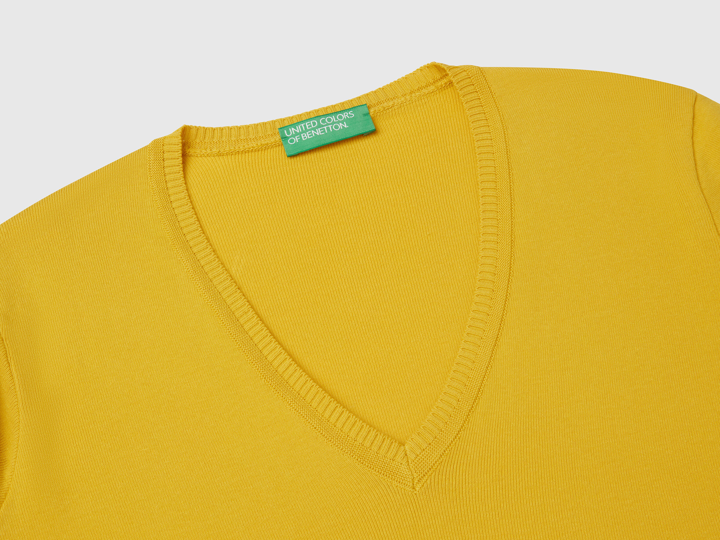 V NECK SWEATER L/S Femme image number 5