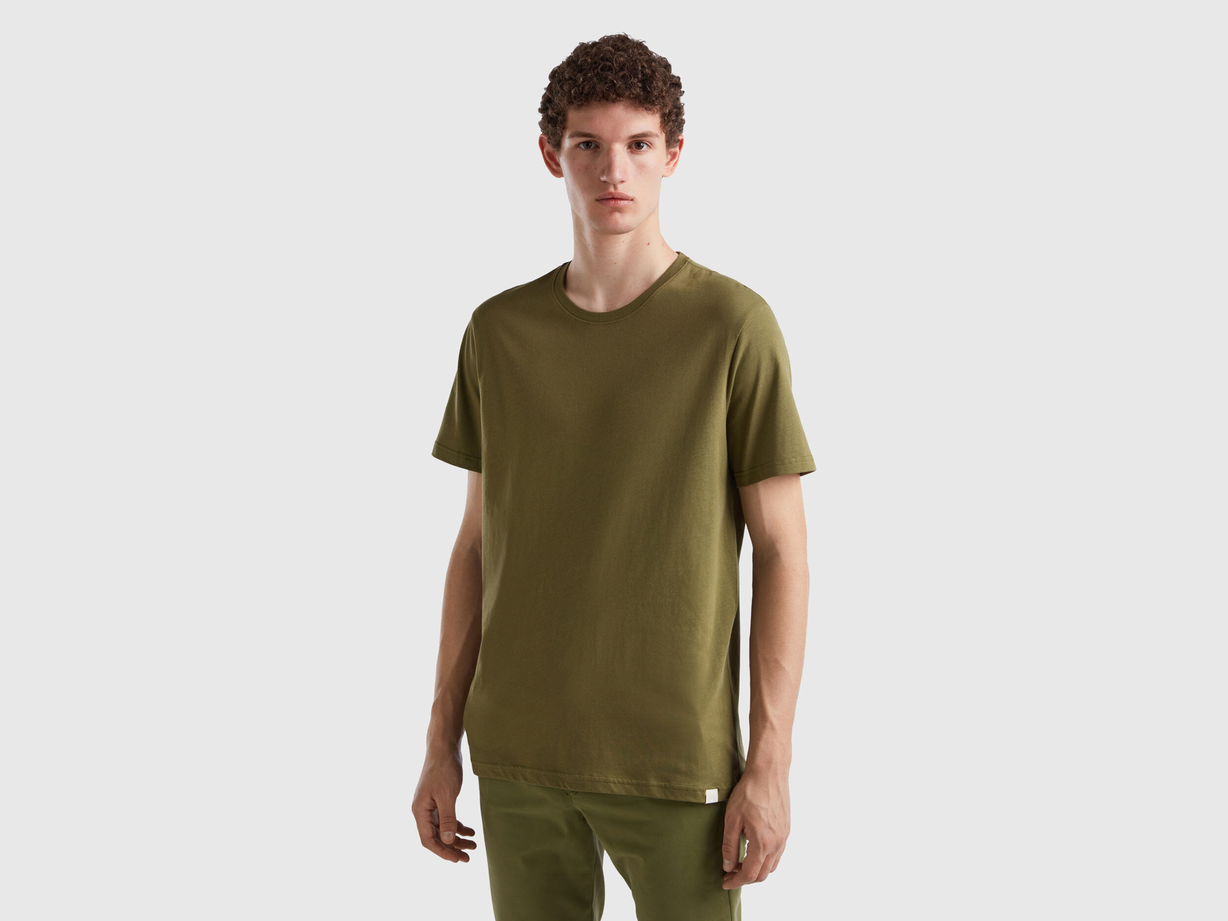 T shirt online vert militaire