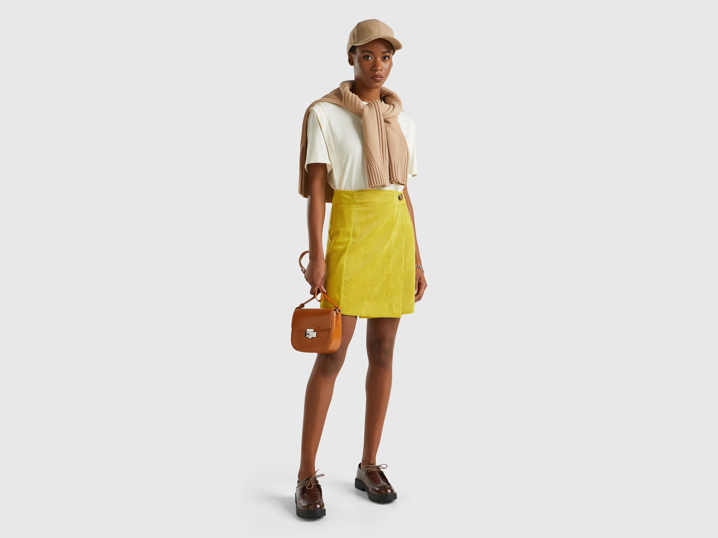 Jupe Courtes et Mini jupes Collection 2024 Benetton