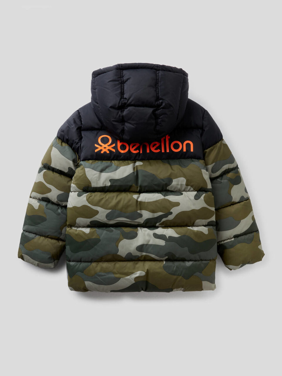 Blouson rembourré à motif camouflage image number 2