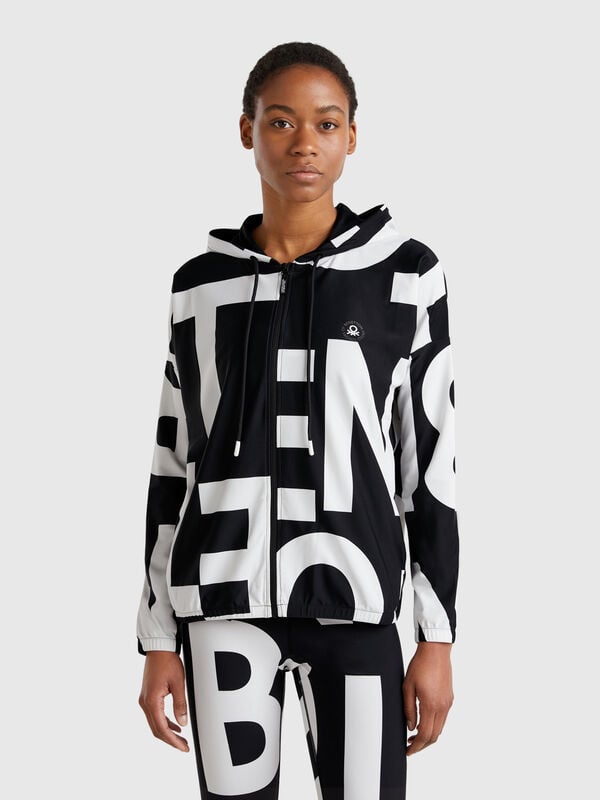 Sweat-shirt de sport avec logo imprimé Femme