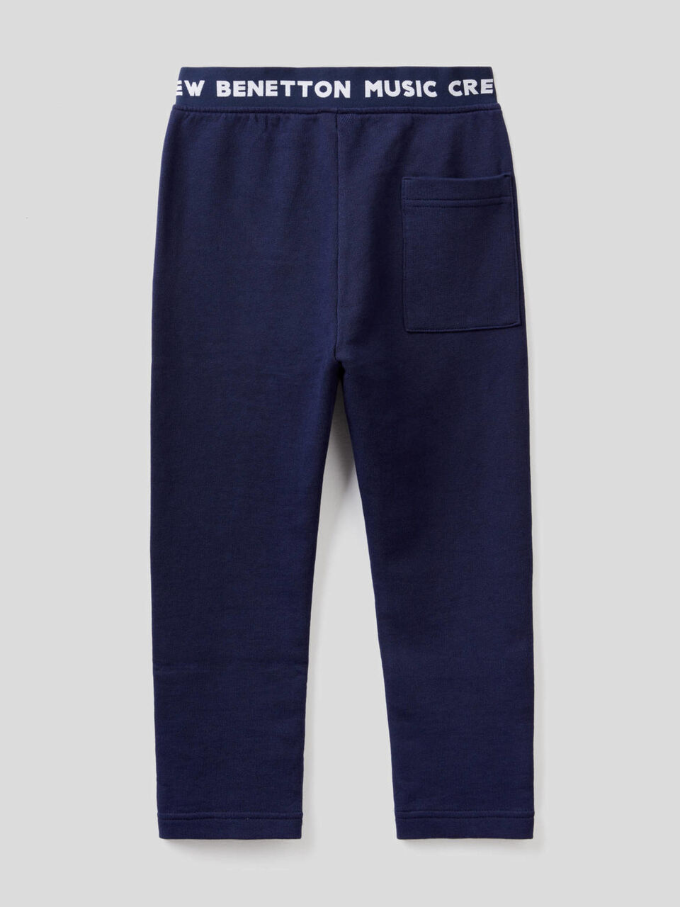 Pantalon en molleton avec élastique décoré du logo image number 2