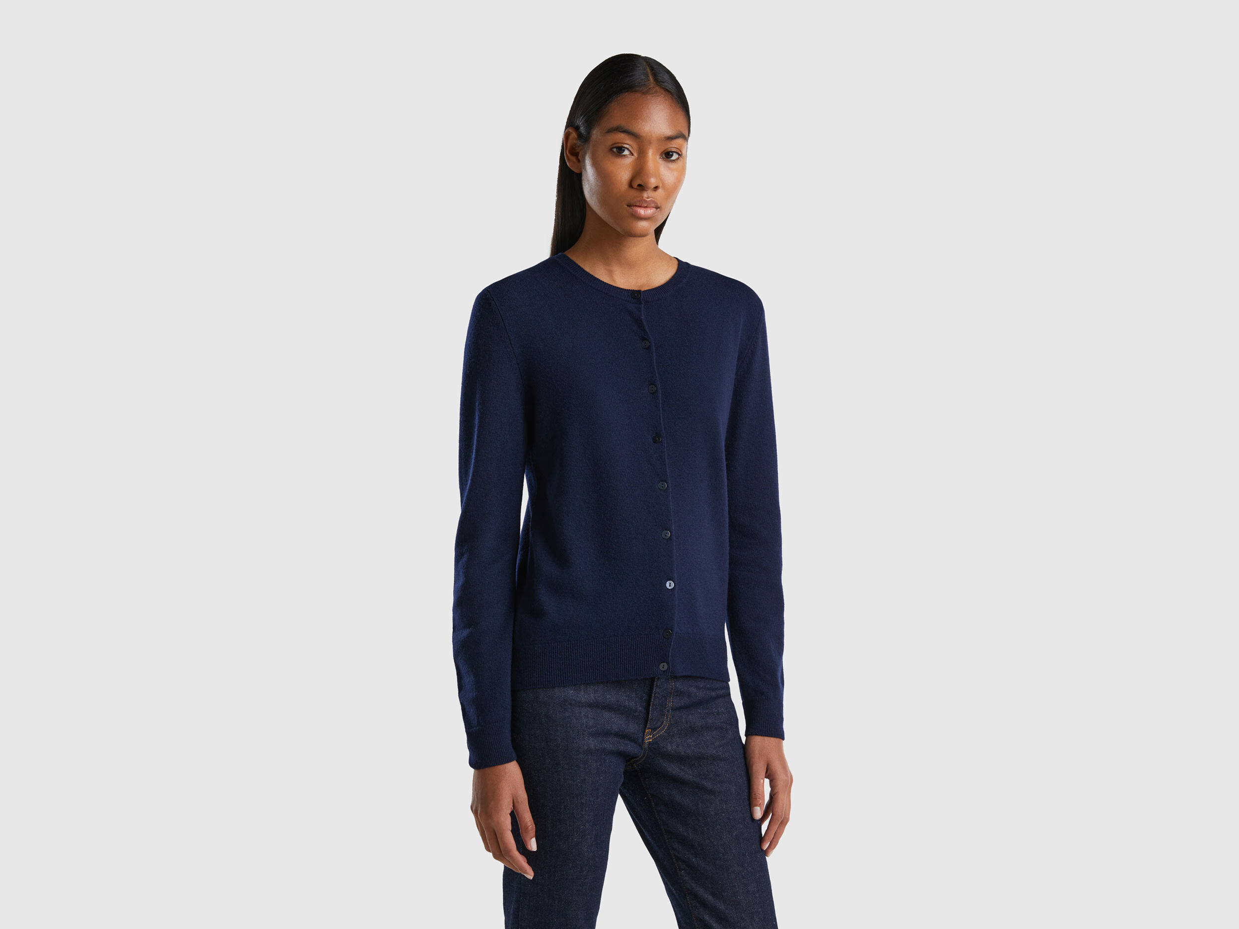 Gilet discount bleu foncé