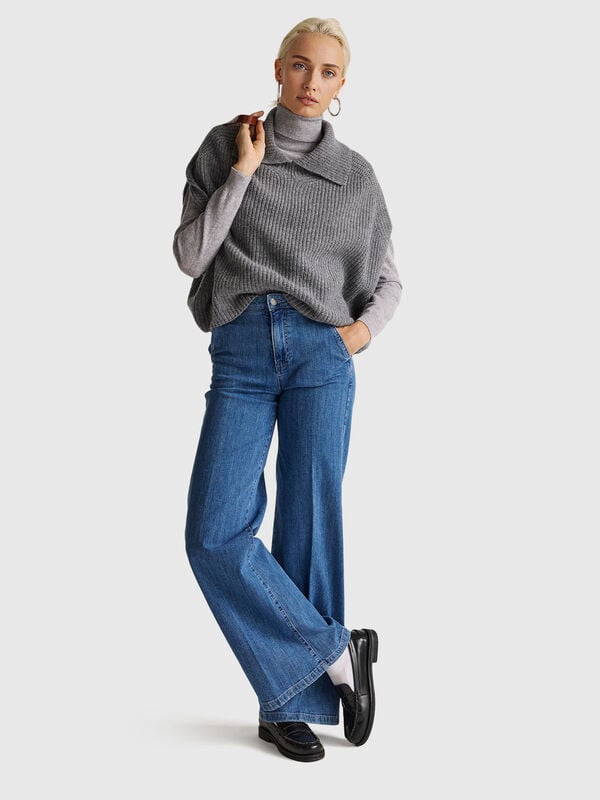 Cape à col haut Femme