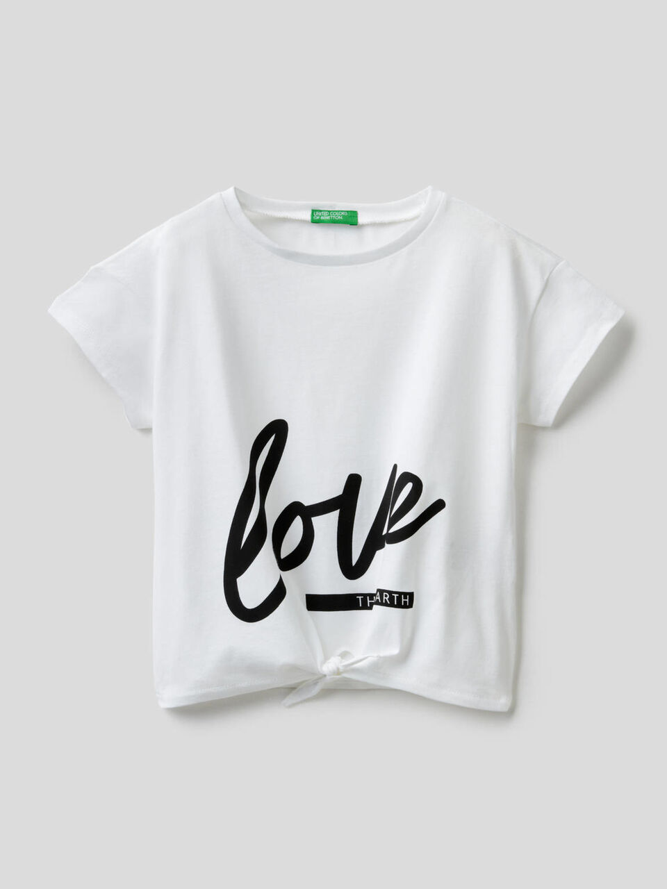 T-shirt avec noeud en bas image number 1