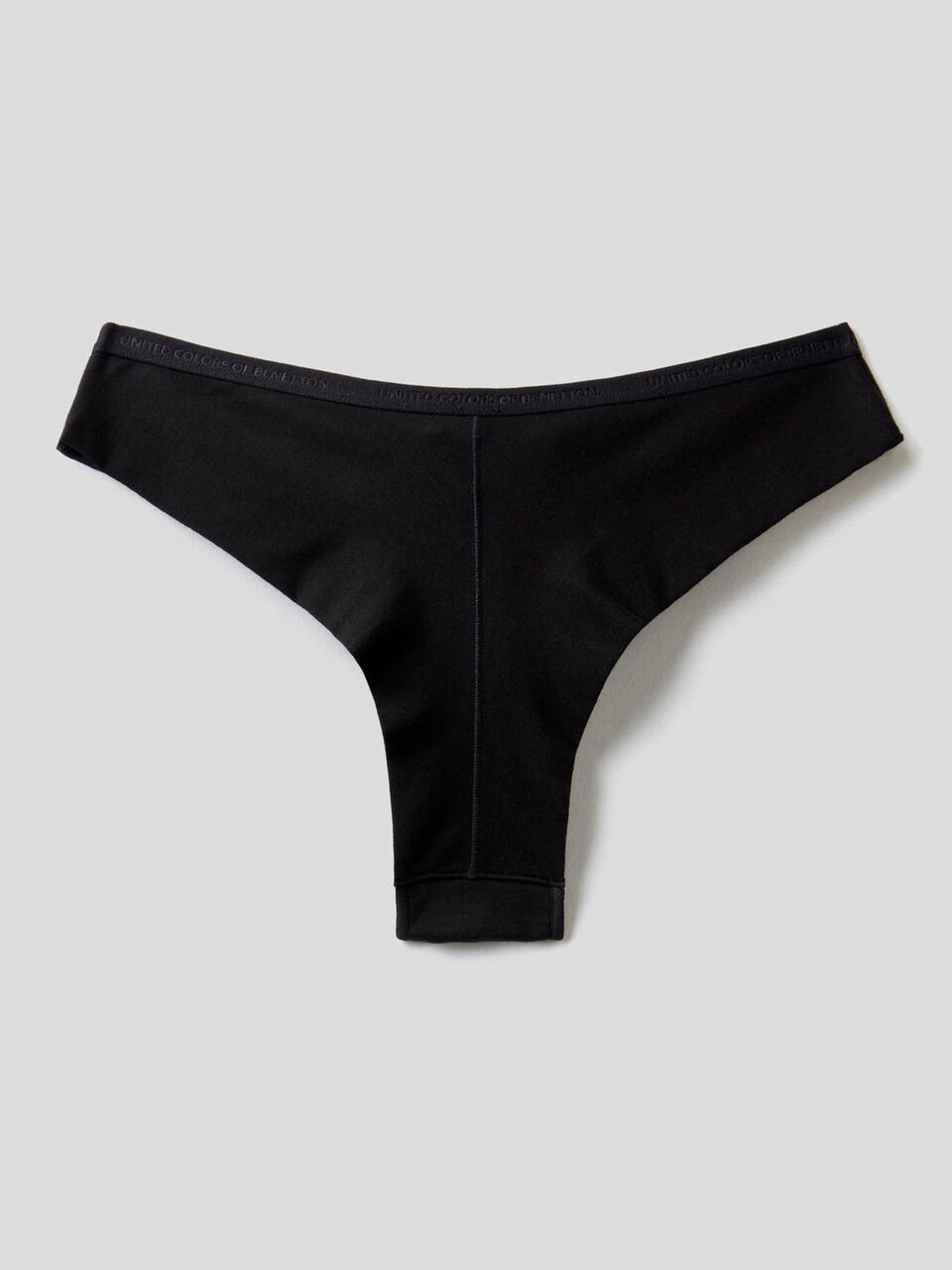 Slip brésilien en coton stretch uni image number 2
