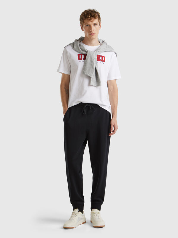 Pantalon de jogging en molleton de coton biologique Homme