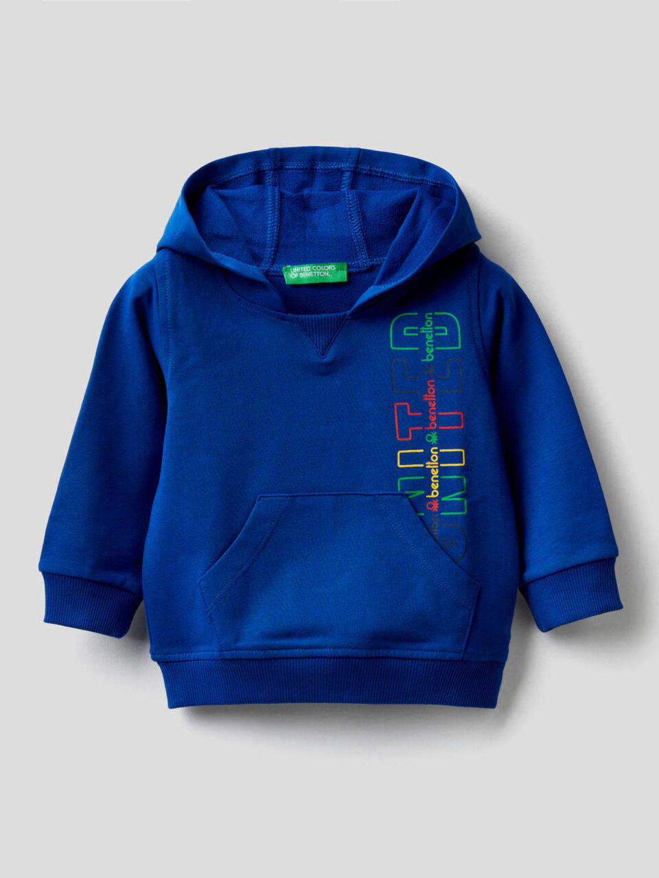 Sweat avec capuche en coton stretch image number 1
