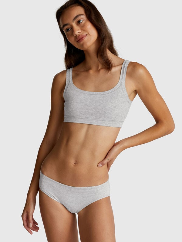 Slip en coton super extensible Femme