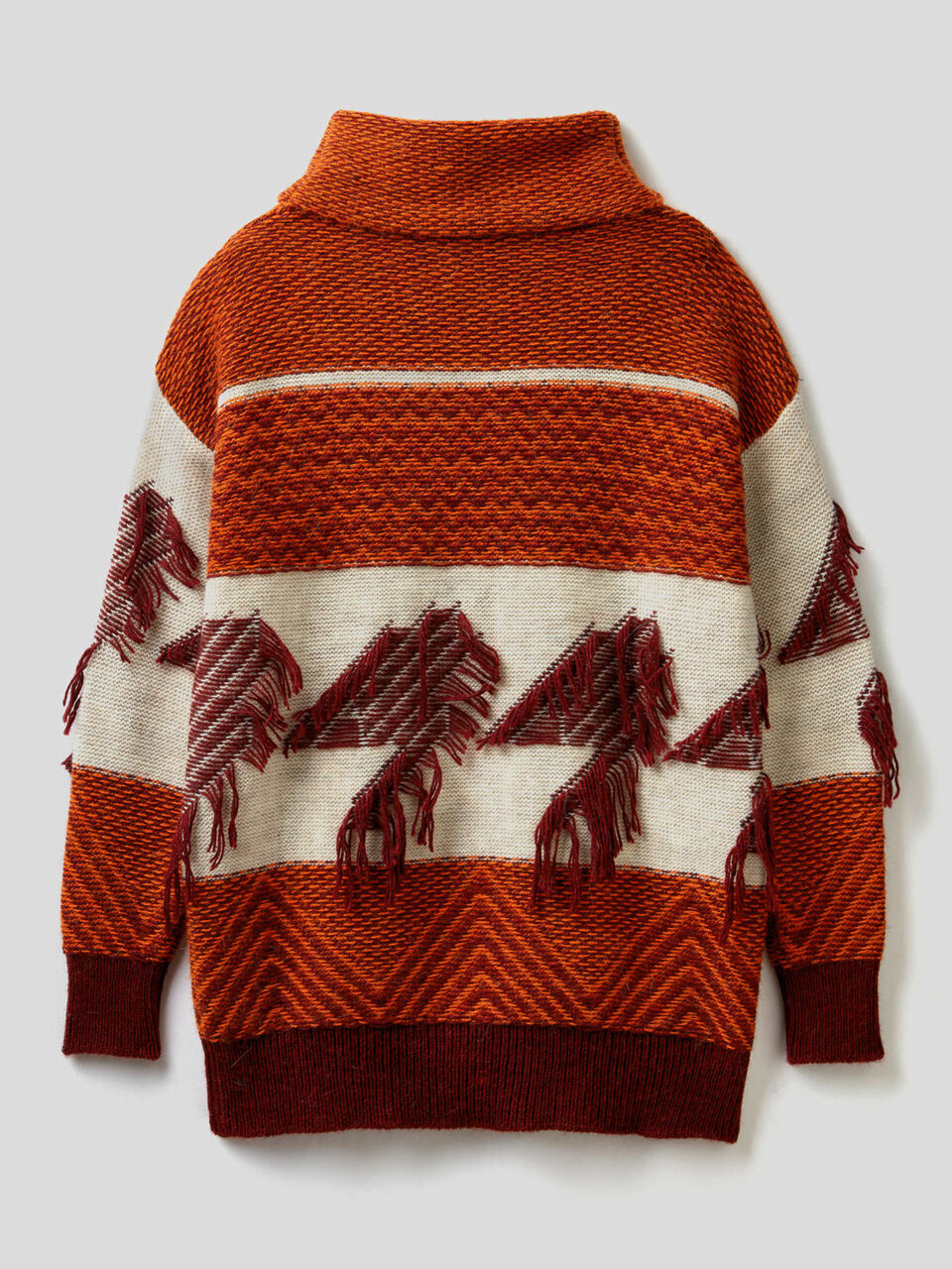 Pull maille jacquard image number 2