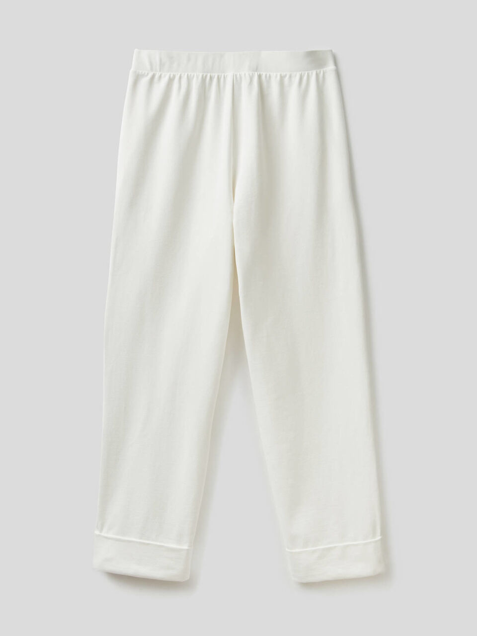 Pantalon palazzo avec revers image number 2