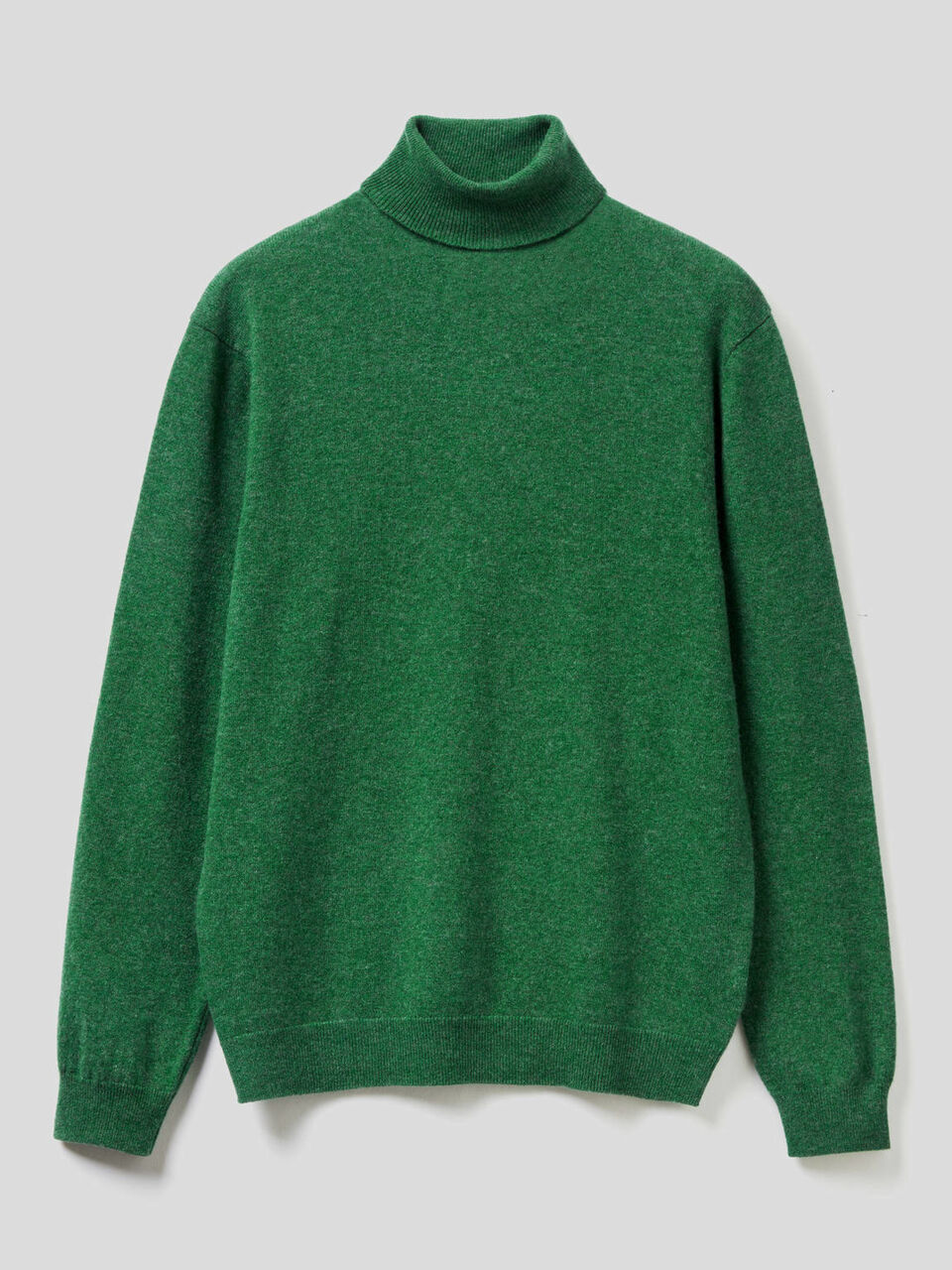Pull col roulé en pure laine vierge image number 1
