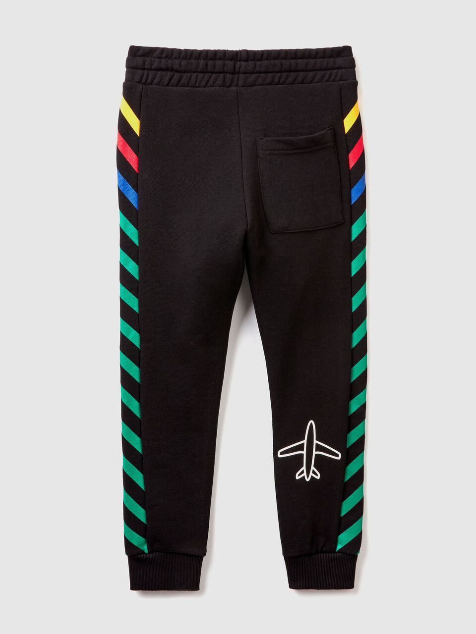 Pantalon en molleton avec imprimé image number 2