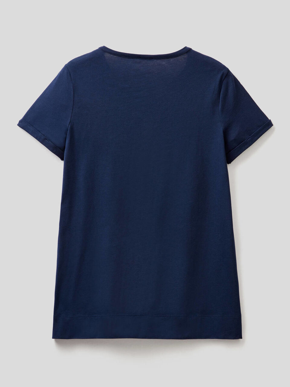 T-shirt en pur coton brodé image number 2