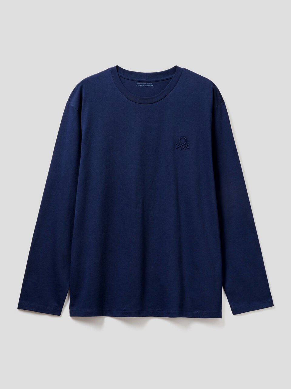 T-shirt manches longues en coton bio image number 1