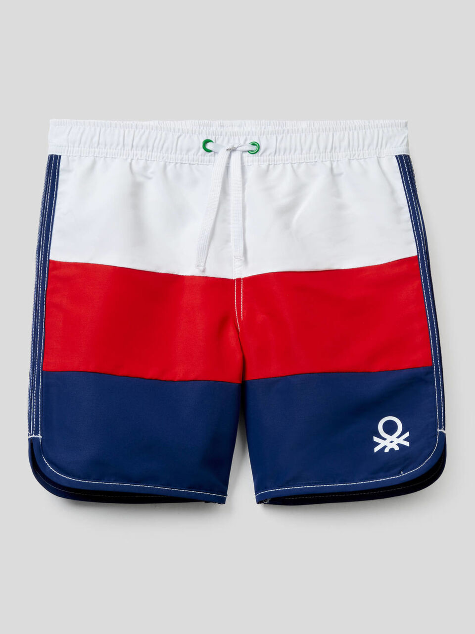 Boxer de bain color block image number 1