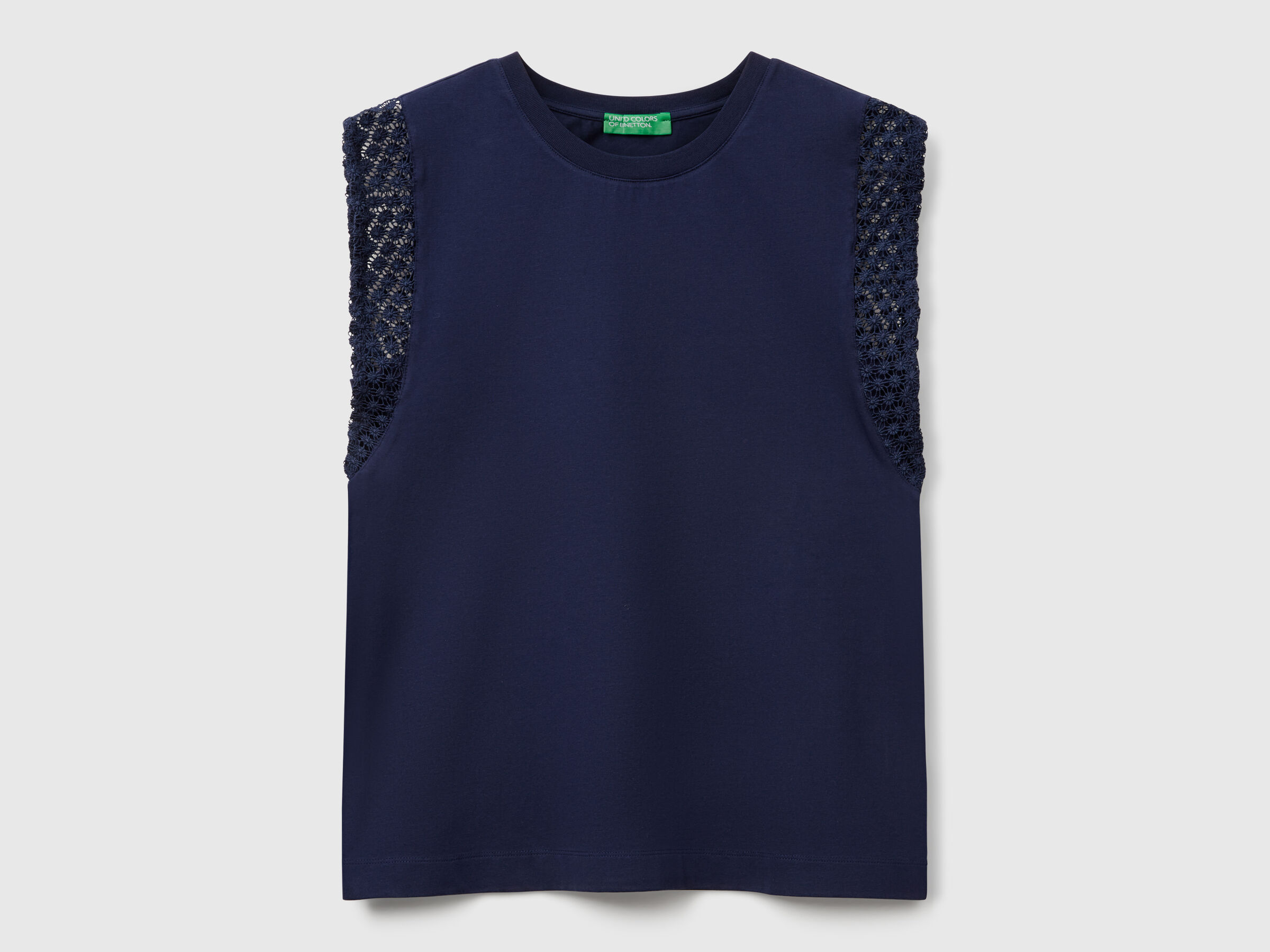 SLEEVELESS SWEATER Femme image number 2